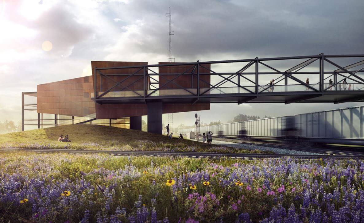 Best SketchUp plugins: V-Ray in SketchUp, ‘Train Pavillion’