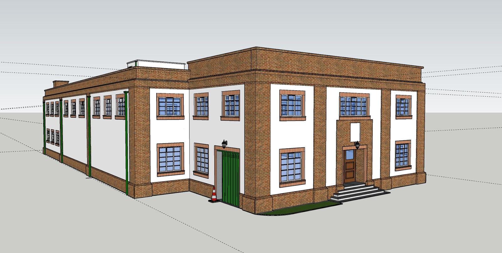 Water mill, based in Chelmsford, Essex. Project to develop a conversion of the building for a new use. Uni Project.