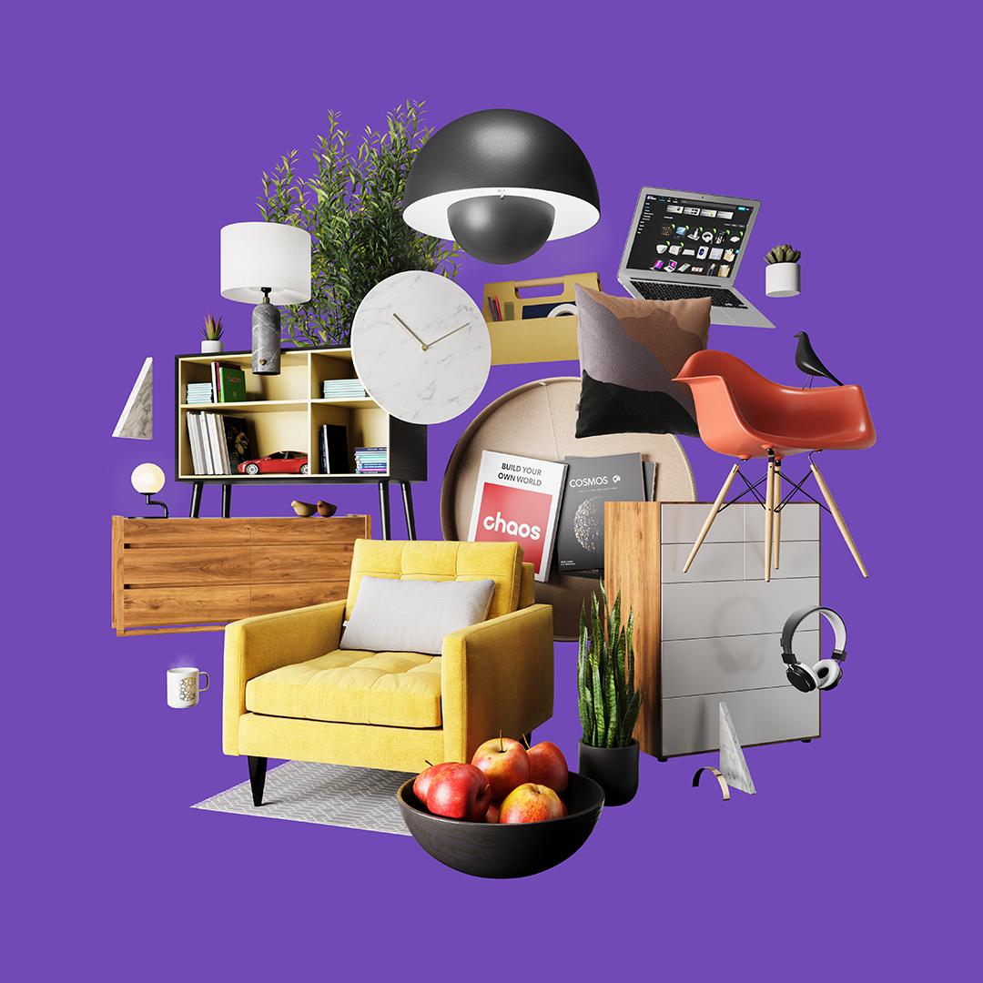 Chaos Cosmos Library: A V-Ray 5 Update